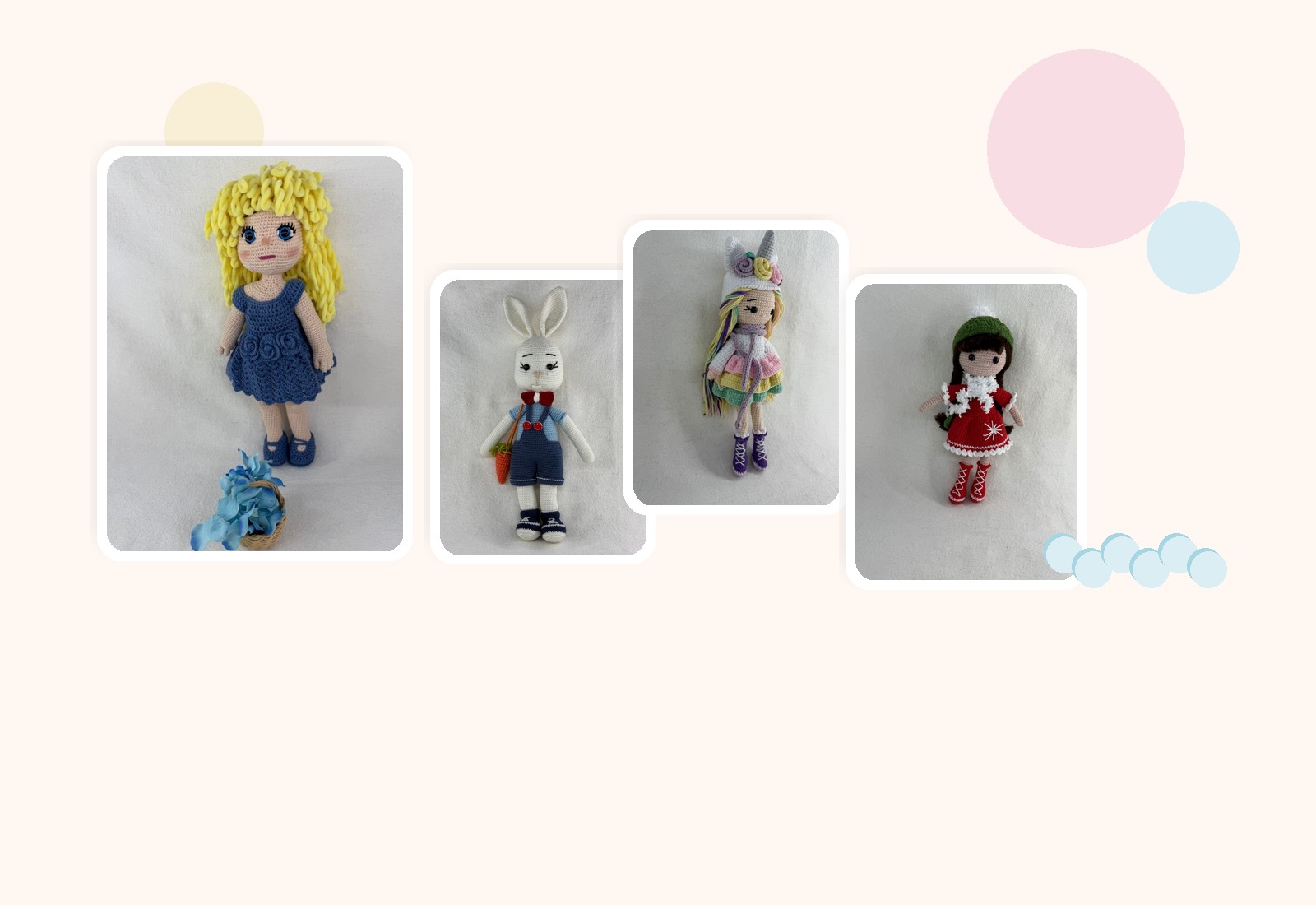 İlmek Bebek koleksiyonundan seçilmiş amigurumi oyuncaklar